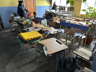 Пожежа під час уроку: подробиці про займання у кременчуцькій школі на Полтавщині Пожежа під час уроку: подробиці про займання у кременчуцькій школі на Полтавщині
