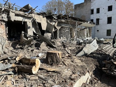 Обстріл армія РФ наслідки пожежа Костянтинівка Донецька область 7 жовтня 2024 рік Обстріл армія РФ наслідки пожежа Костянтинівка Донецька область 7 жовтня 2024 рік