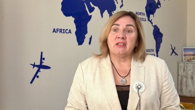 Зі слів Ірини Кравчук, у спеку рекомендовано вигулювати тварин вранці та ввечері Зі слів Ірини Кравчук, у спеку рекомендовано вигулювати тварин вранці та ввечері