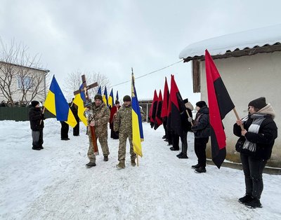 Підгороднянська об'єднана територіальна громада, похорон, 23 січня 2026, Тернопіль