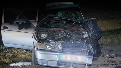 На Черкащині зіткнулись два автомобілі: водій одного з них був напідпитку
