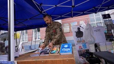 «Підтримати українську книгу»: у Житомирі стартував книжковий форум «Відсіч. Право на гідність» «Підтримати українську книгу»: у Житомирі стартував книжковий форум «Відсіч. Право на гідність»