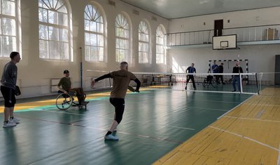 Ветеранський простір у Сумах розвиває адаптивний спорт: додали піклбол Ветеранський простір у Сумах розвиває адаптивний спорт: додали піклбол