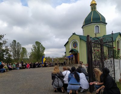 Прощання з Дмитром Ковальчуком у Хмельницькому Прощання з Дмитром Ковальчуком у Хмельницькому