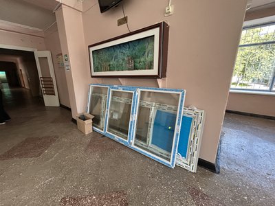 У Кременчуці відновлюють ліцей, пошкоджений 6 липня під час атаки російського БпЛА У Кременчуці відновлюють ліцей, пошкоджений 6 липня під час атаки російського БпЛА