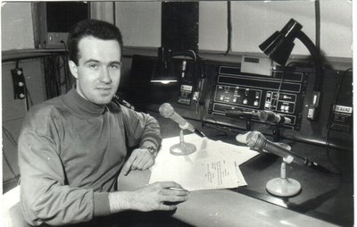 Всеволод Чебодаєв у радіостудії, 1990 рік Всеволод Чебодаєв у радіостудії, 1990 рік