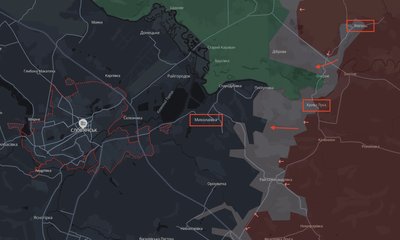 Сили оборони відбивали вісім російських штурмів на Словʼянському напрямку