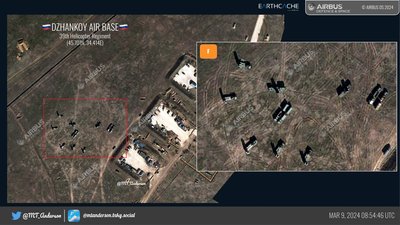 ЗРК С-400 біля аеродрому "Джанкой" в окупованому Криму ЗРК С-400 біля аеродрому "Джанкой" в окупованому Криму