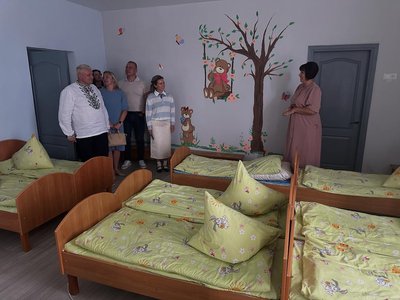 Відновили дитячий садочок, який пошкодив вогонь минулого року у селі на Рівненщині Відновили дитячий садочок, який пошкодив вогонь минулого року у селі на Рівненщині