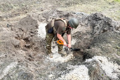 Вибухотехніки вилучили та знищили уламки збитих на Рівненщині БпЛА