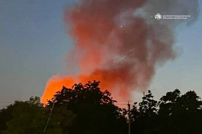 Армія РФ атакувала Павлоград на Дніпропетровщині: сталася пожежа