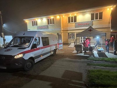 На трасі Одеса — Рені розгорнули координаційний гуманітарний штаб для постраждалих На трасі Одеса — Рені розгорнули координаційний гуманітарний штаб для постраждалих