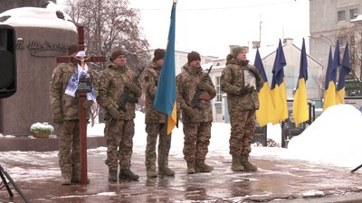 З 42-річним військовим Віктором Гогоєм попрощалися у Рівному З 42-річним військовим Віктором Гогоєм попрощалися у Рівному