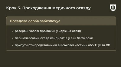 У Міноборони розповіли, як добровольцям програми "Контракт 18-24" пройти ВЛК У Міноборони розповіли, як добровольцям програми "Контракт 18-24" пройти ВЛК