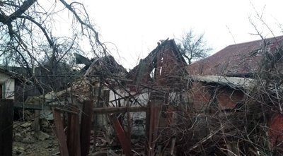 Наслідки обстрілів Донеччини 19 січня. Фото: сайт поліції Донеччини