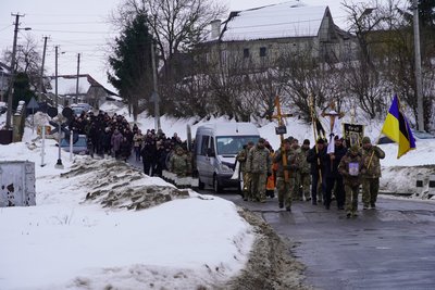 Похорон, ЗСУ, Володимир Гніздів, ЗСУ, 29 січня 2026, Тернопіль