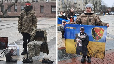 "Почуйте нас". У Кропивницькому влаштували акцію на підтримку полонених та зниклих бійців "Почуйте нас". У Кропивницькому влаштували акцію на підтримку полонених та зниклих бійців