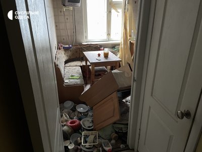 прилетів дрон у будинок в Одесі прилетів дрон у будинок в Одесі