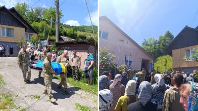 У Рахівському районі попрощалися із полеглим захисником Анатолієм Годенчуком У Рахівському районі попрощалися із полеглим захисником Анатолієм Годенчуком