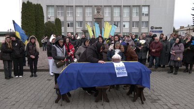 З 20-річним добровольцем з Ірландії Олександром Рижуком попрощались на Рівненщині