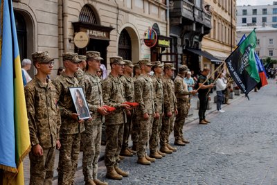 Прощання із Іриною Цибух у Львові, 3 червня 2024 Прощання із Іриною Цибух у Львові, 3 червня 2024