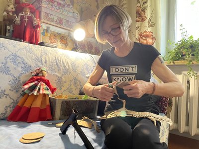"Знаходжу себе у творчості": історія ветеранки Мирослави Ільчишиної "Знаходжу себе у творчості": історія ветеранки Мирослави Ільчишиної