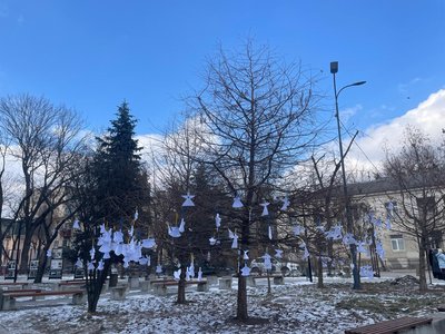 Акція "Ангели пам'яті", вшанували загиблих, Герої Небесної Сотні, Тернопіль, лютий 2025 Акція "Ангели пам'яті", вшанували загиблих, Герої Небесної Сотні, Тернопіль, лютий 2025