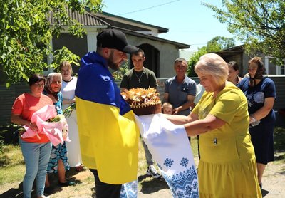 На Хмельниччину з полону повернувся військовий Едуард Липко