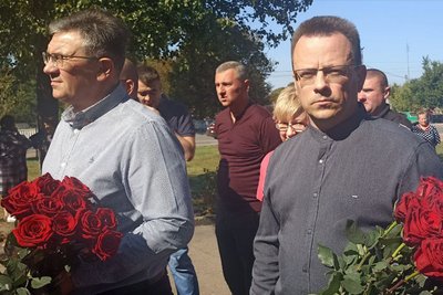 Із заступником голови Житомирської облради Володимиром Ширмою попрощалися на його батьківщині Із заступником голови Житомирської облради Володимиром Ширмою попрощалися на його батьківщині