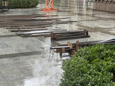 У Кременчуці консервують фонтани на зиму: які саме У Кременчуці консервують фонтани на зиму: які саме