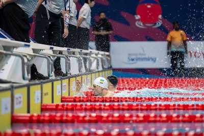Українець Олексій Вірченко на чемпіонаті світу-2025 з параплавання Українець Олексій Вірченко на чемпіонаті світу-2025 з параплавання