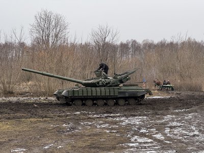 Як відбуваються навчання танкістів 41-ї бригади Як відбуваються навчання танкістів 41-ї бригади