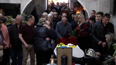 У Житомирі попрощалися з генерал-майором служби цивільного захисту Леонідом Антонюком У Житомирі попрощалися з генерал-майором служби цивільного захисту Леонідом Антонюком