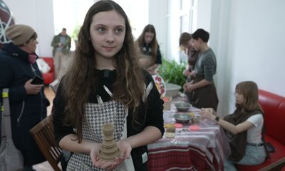 тернопіль, писали писанки, ангеліна глогусь, 2 квітня 2026 року