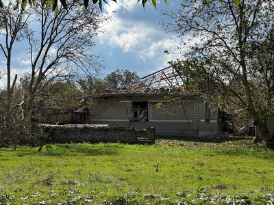 В одному зі зруйнованих будинків загинув чоловік