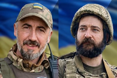 Полеглі на війні військові з Чернівців Тарас Гнатюк та Максим Лось Полеглі на війні військові з Чернівців Тарас Гнатюк та Максим Лось