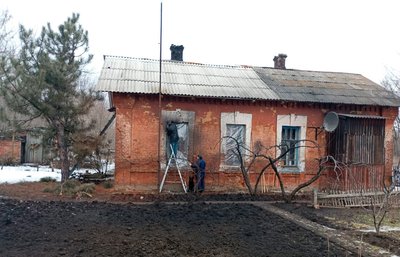 Наслідки обстрілів Донеччини 5 лютого. Фото: сайт поліції Донеччини Наслідки обстрілів Донеччини 5 лютого. Фото: сайт поліції Донеччини