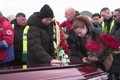 Поховання медичного техніка Олега Журавльова, 18 березня 2026 року Поховання медичного техніка Олега Журавльова, 18 березня 2026 року