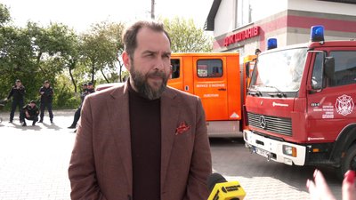 Як Польща допомагає добровільній пожежній команді на Рівненщині Як Польща допомагає добровільній пожежній команді на Рівненщині