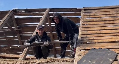 На Житомирщині під час ремонту сараю знайшли рушницю часів Першої світової На Житомирщині під час ремонту сараю знайшли рушницю часів Першої світової