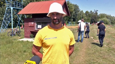 У Луцьку рятувальники вчили відпочивальників правил поведінки на водоймі