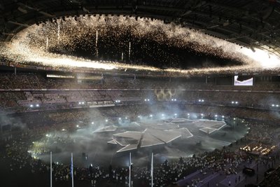 Моменти церемонії закриття Олімпіади-2024 Моменти церемонії закриття Олімпіади-2024