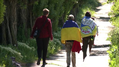Петро Скрипка разом Владиславом та Романом