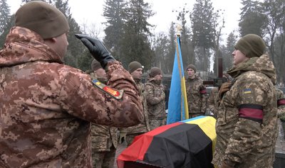 Перепоховання дисидента Данили Шумука у Львові, 27 грудня 2024 Перепоховання дисидента Данили Шумука у Львові, 27 грудня 2024