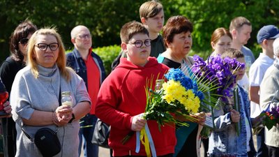 У Житомирі вшановують пам'ять жертв політичних репресій У Житомирі вшановують пам'ять жертв політичних репресій