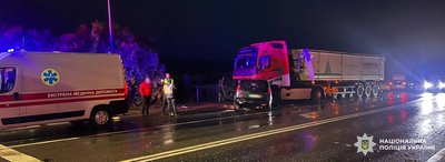 Фото з місця аварії у Золочеві Фото з місця аварії у Золочеві