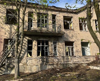 Наслідки обстрілів Донеччини 18 квітня. Фото: Telegram/Павло Кириленко Наслідки обстрілів Донеччини 18 квітня. Фото: Telegram/Павло Кириленко