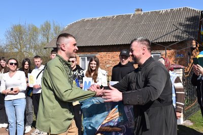 Дмитро Галюк, полонений, священник, зустріч з полону Дмитро Галюк, полонений, священник, зустріч з полону