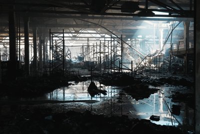 Знищений російськими ударами 1 серпня 2026 року склад видавництва «Ранок» у Харкові Знищений російськими ударами 1 серпня 2026 року склад видавництва «Ранок» у Харкові