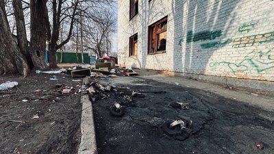 У Кропивницькому згорів контейнер для сміття: що відомо У Кропивницькому згорів контейнер для сміття: що відомо